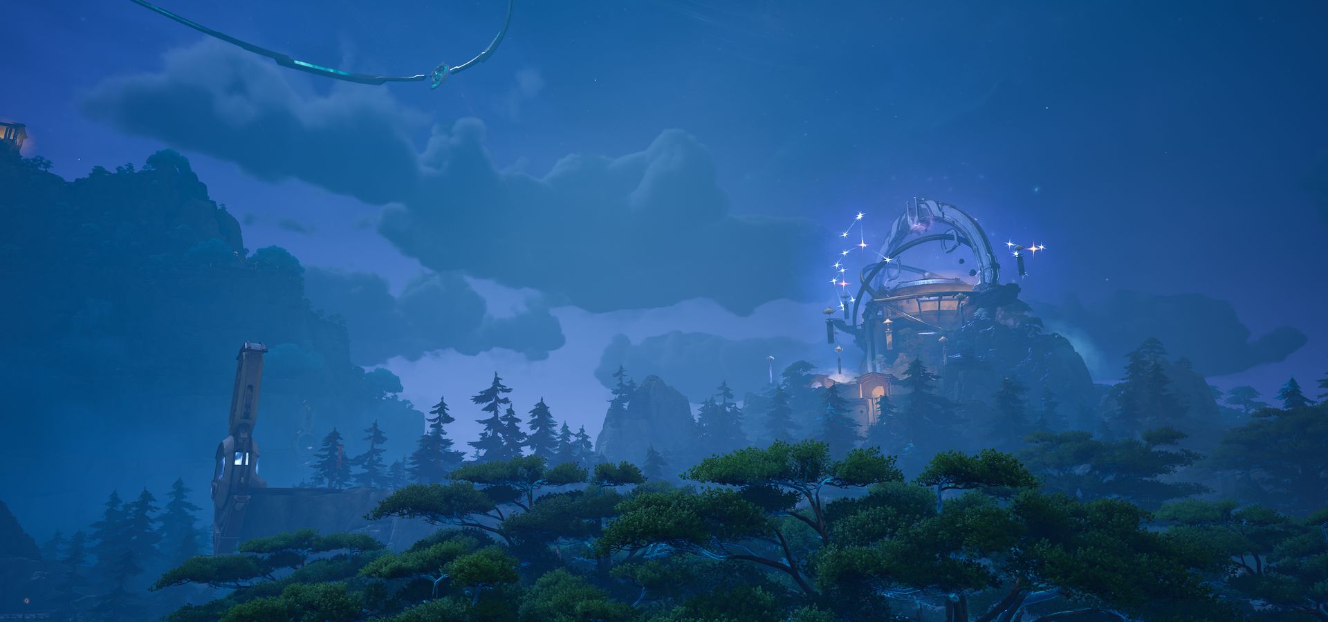 观星群山